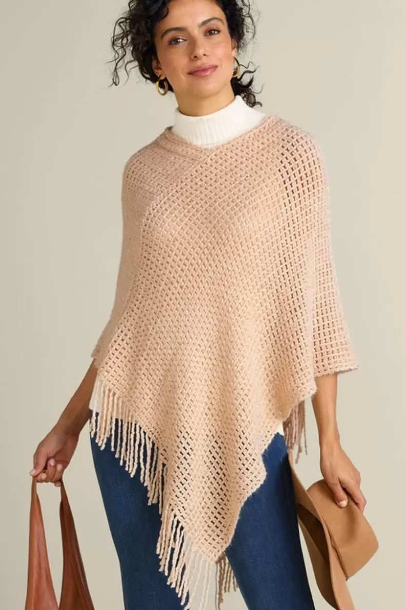Soft Surroundings Touch Of Sparkle Poncho Cheap