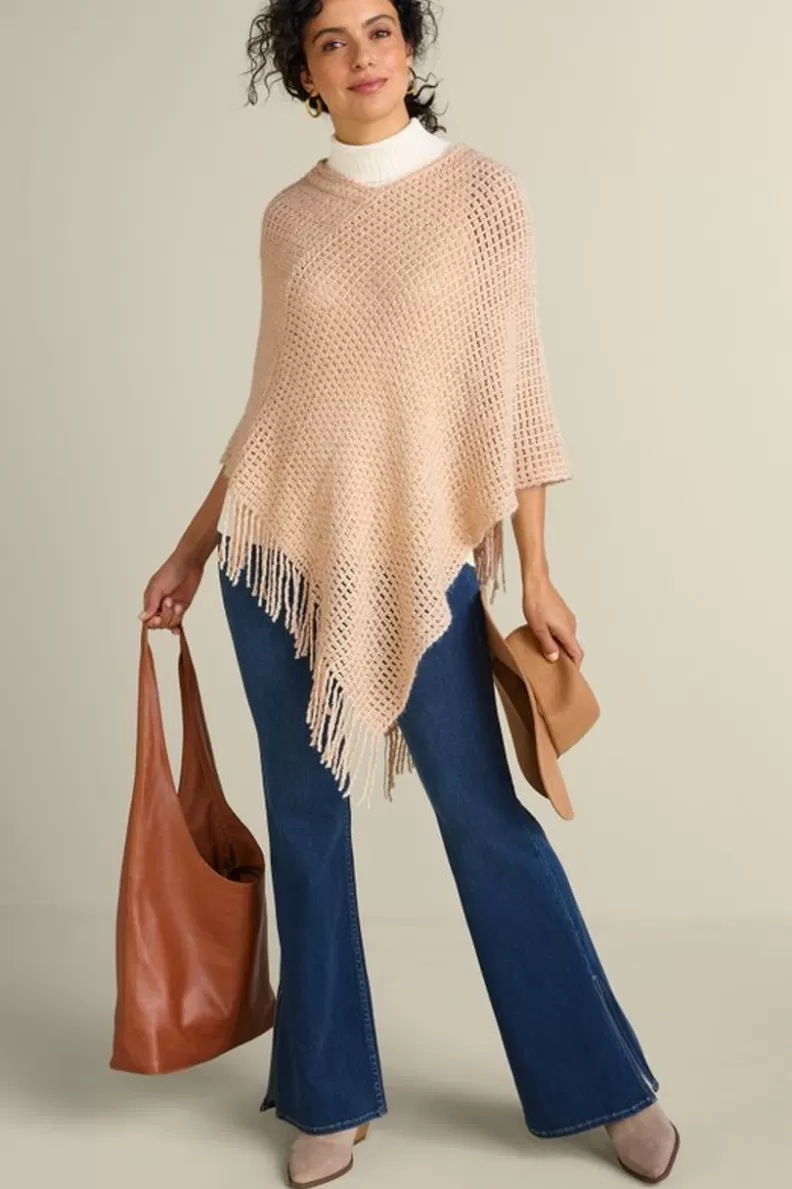Soft Surroundings Touch Of Sparkle Poncho Cheap