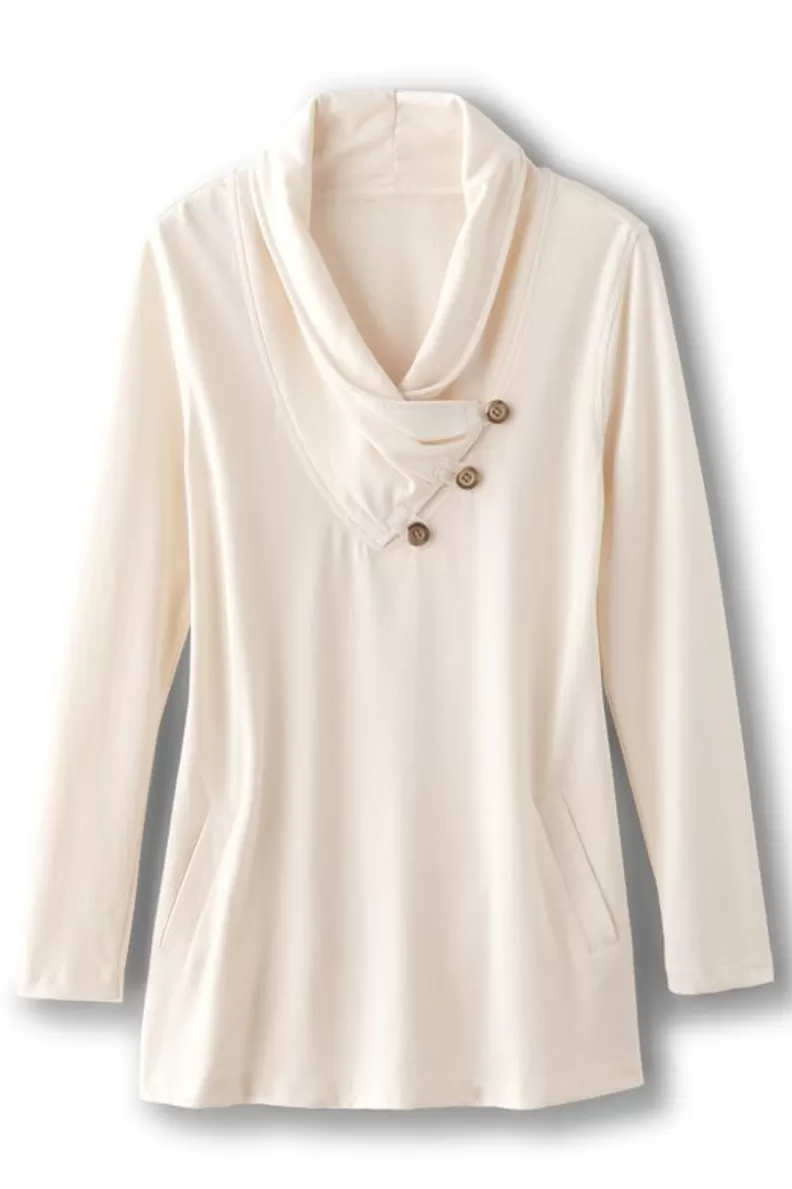 Soft Surroundings Westminster Tunic Sweatshirt Sale